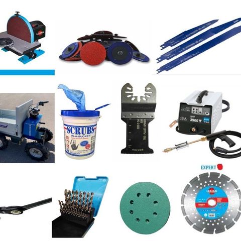 Ta en titt i vår nettbutikk.stort utvalg av verktøy og minidumpere