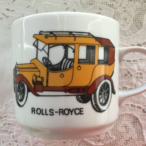 Krus -   Rolls-Royce / Biler / Alfoldi Porselen  Hungary