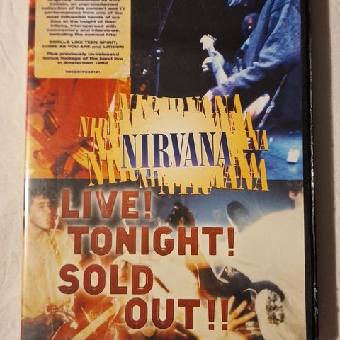 Nirvana Live! Tonight! Sold Out!! (2006) DVD Konsert