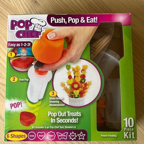 POP CHEF utskjæringsverktøy for frukt og grønnsaker