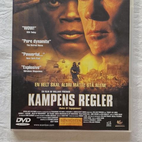 Kampens Regler (2001) DVD Film