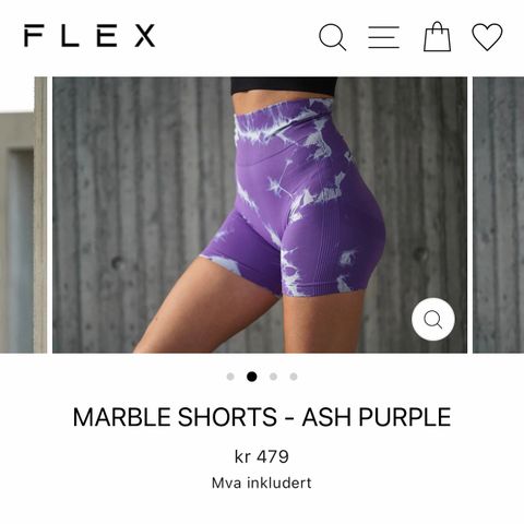 Flexwear shorts - helt ny
