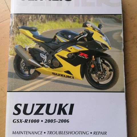 Suzuki GSX-R 1000 verkstebok.