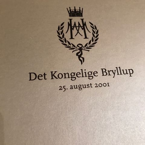 Det kongelige bryllup 2001