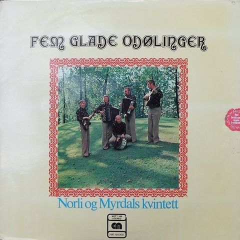 Norli Og Myrdals Kvintett – Fem Glade Odølinger ( NETT 546 LP, Album 1975)