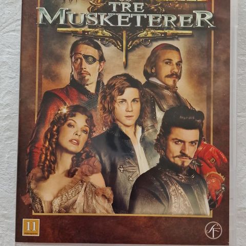 De Tre Musketerer (2011) DVD Film