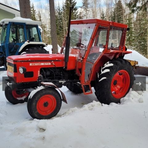 Zetor traktor hytte