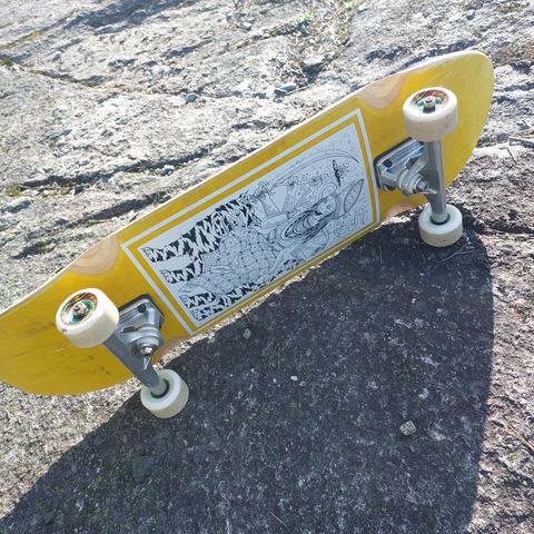 Brukt skateboard selges