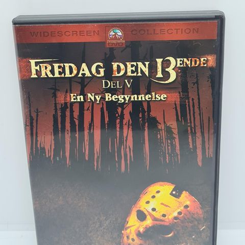 Fredag den 13ende, del V. En ny begynnelse. Dvd