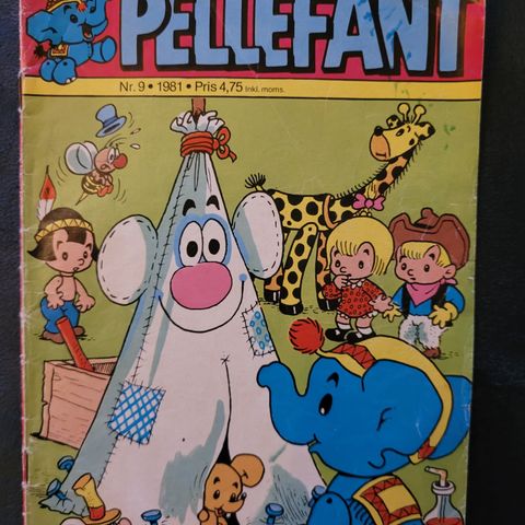 Pellefant. Nr 9 fra 1981