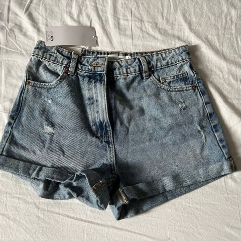jeans shorts med tags