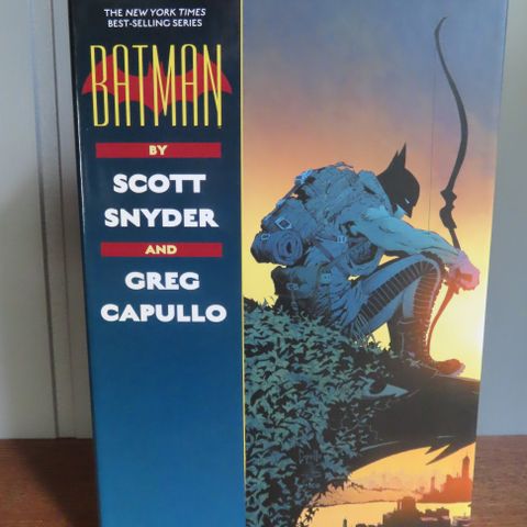 Batman av Scott Snyder/Greg Capullo Slipcover.