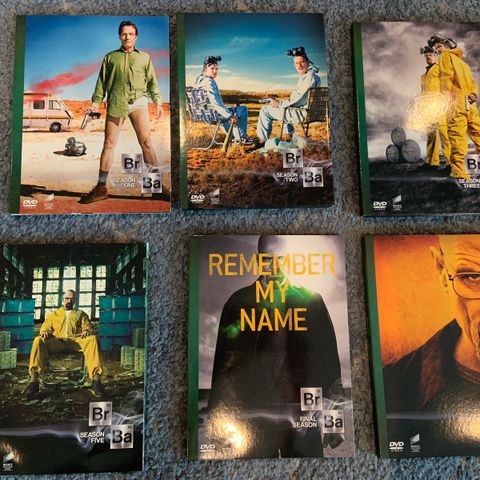 breaking bad complete series box set DVD