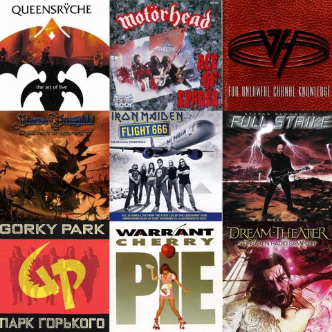 Heavy Metal Hard Rock CD Liste - H6 - WASP Vixen Motorhead Lee Aaron Dare