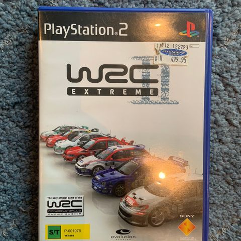 Playstation 2 spill - WRC Extreme