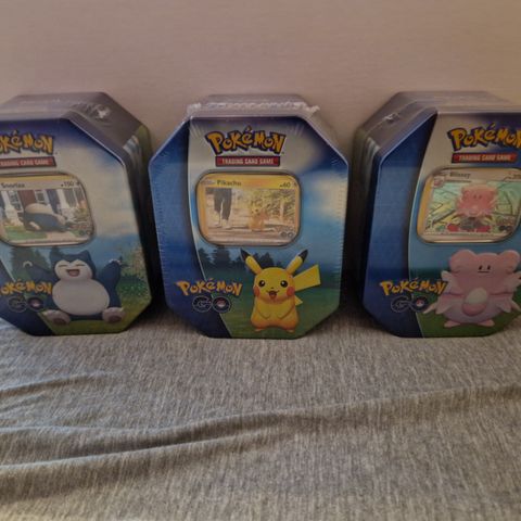 Pokemon GO tins artset