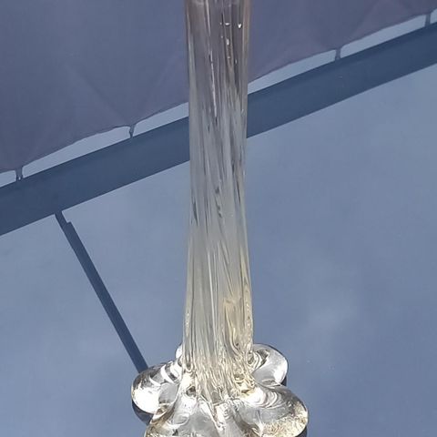 Vintage vase i glass