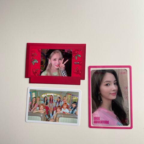 KPOP Cherry Bullet offisielle photocards