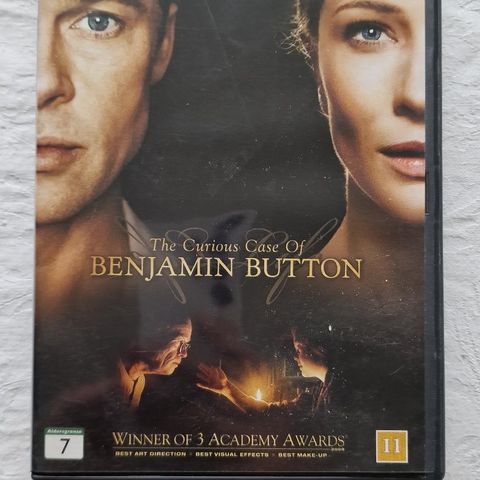 The Curious Case Of Benjamin Button (2008) DVD Film