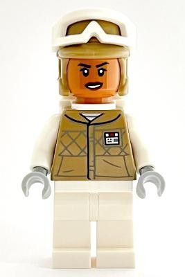 Lego Star Wars Hoth rebel trooper minifiguren