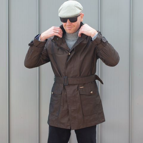 Praktfull og unik jakke fra Burberry