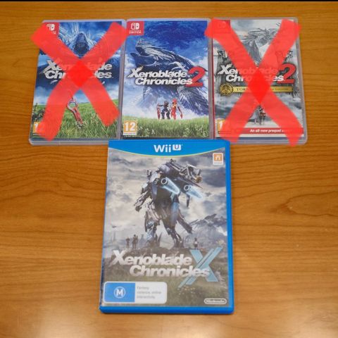 Diverse Xenoblade Chronicles spill