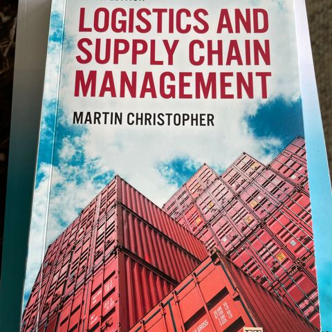 Logistics and supply chain management - Martin Christopher 5 utg.