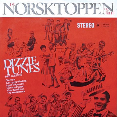 Dizzie Tunes, Med Gjester – På Norsktoppen Og Litt Til (TSLP 302 LP, Comp 1968)