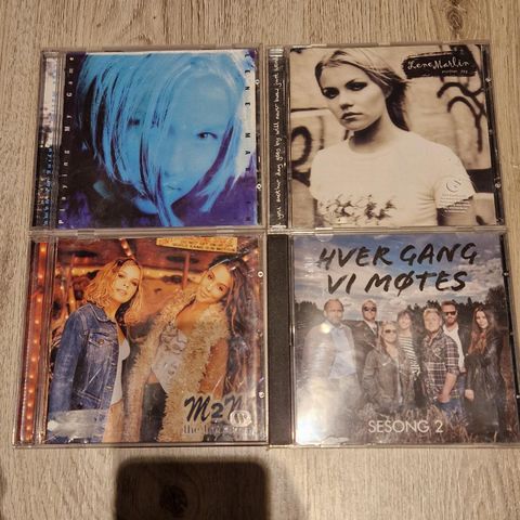 4 cd med norske artister