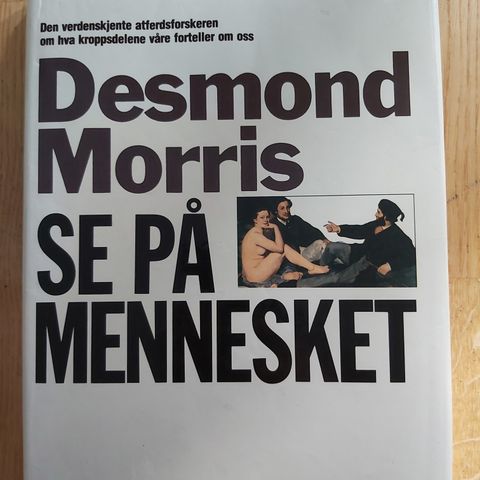 Se på mennesket- Desmond Morris