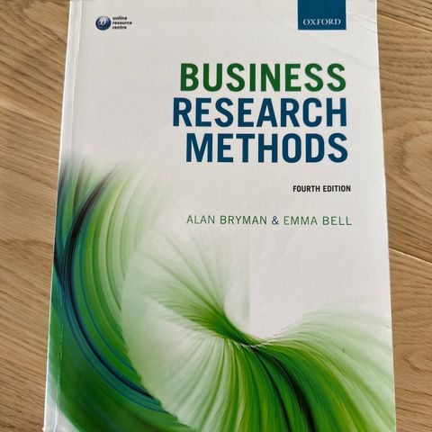 Business Research Methods, Bryman & Bell 2015