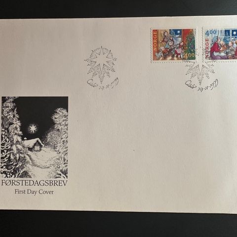 FDC 19.11 1999. Julefrimerker (53)