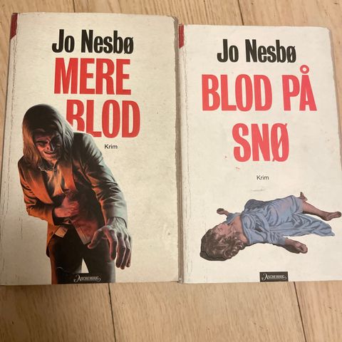 Jo Nesbø krim/bøker