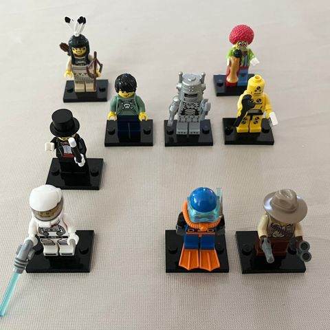 LEGO Minifigure Series 1 - Minifigures 9 stk