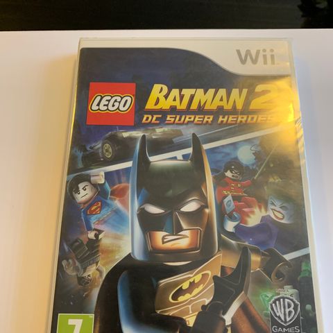 Wii spillet LEGO Batman 2, uåpnet