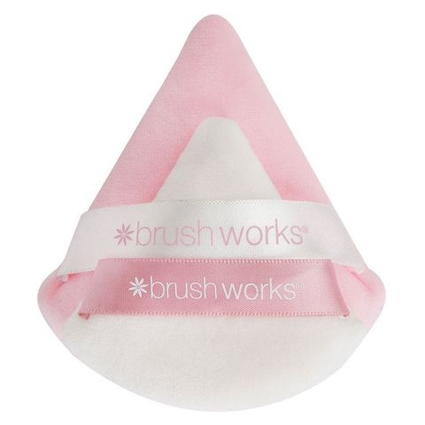 Nye Brushworks Triangular Powder Puff Duo 2pcs