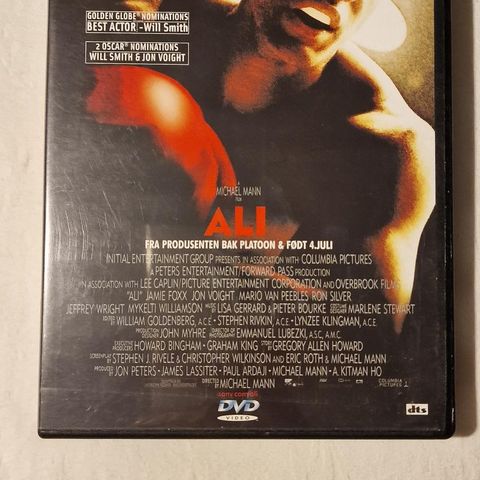 Ali (2001) DVD Film