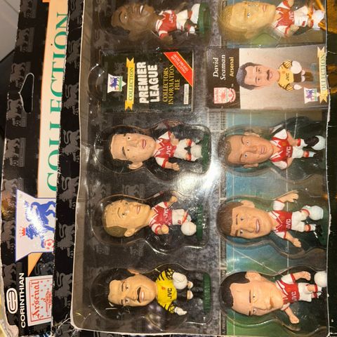 Arsenal 1996/97 Premier League 12stk Vintage Figurer