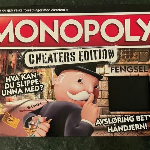 Monopoly cheaters edition (komplett)