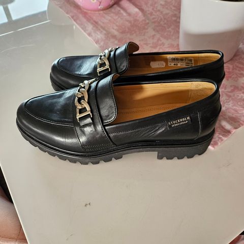 LOAFERS STOCKOLM DESIGN SVARTE STR 40