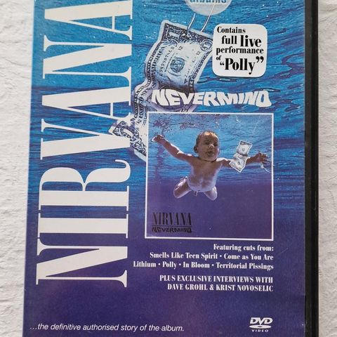 Nirvana Nevermind (2005) DVD Film