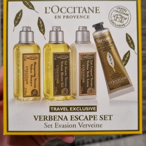 L'Occitane Verbena reisesett/reisestørrelser