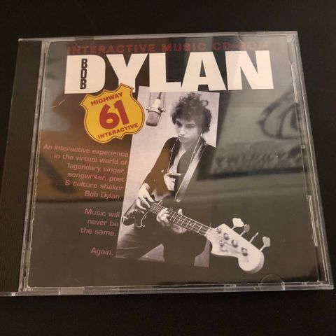 BOB DYLAN Highway 61 Interactive Music  CD-ROM