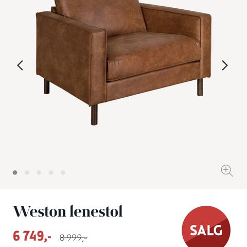 Ønsker å kjøpe weston stol