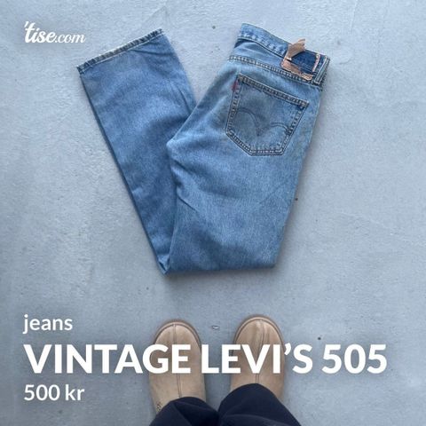 Vintage Levi’s 505 Jeans - Str. 33x34