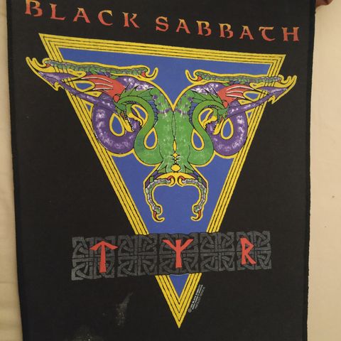 Black Sabbath ryggmerke back patch