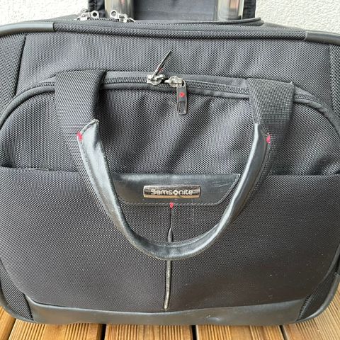 Samsonite trillebag/dataveske