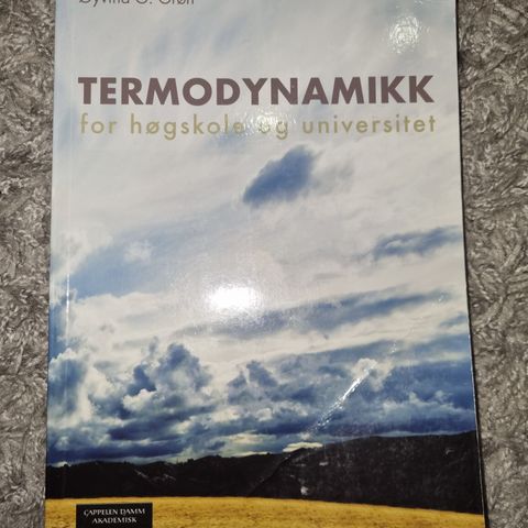 Termodynamikk, Øyvind G. Grøn.