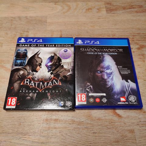 Batman: Arkham Knight og Shadow of Mordor