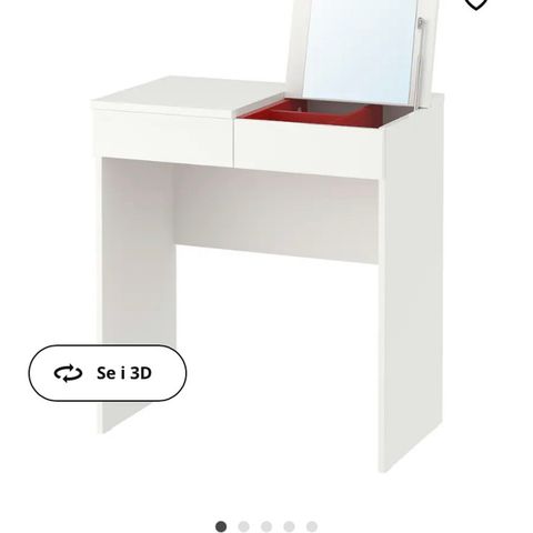 Brimnes sminkebord ikea. Pris kan diskuteres